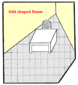 Odd shaped layout